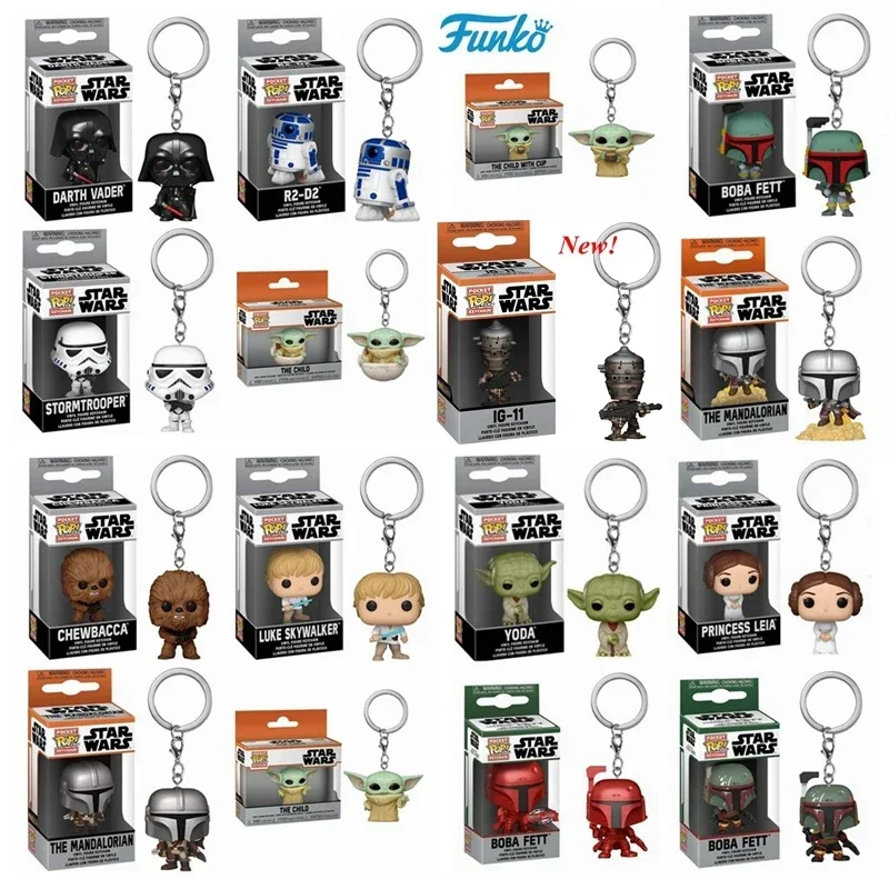 27-й стиль FUNKO Pocket Star-Wars the Mandalorian Skywalker Люк Чубакка R2-D2 Робот Дарт Вейдер Str комплекс