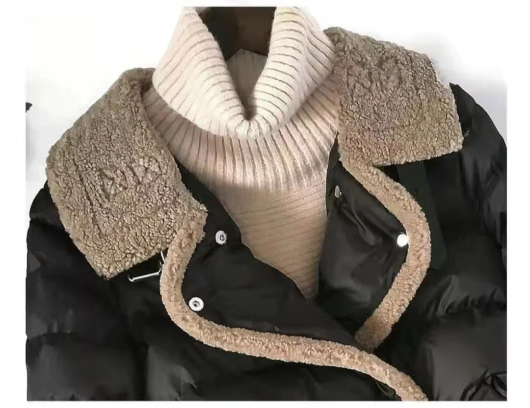 2022 Winter New Cotton Padded Clothes Women's Korean Casual Cotton Padded Clothes Thickened Warm Short Loose Small Coat