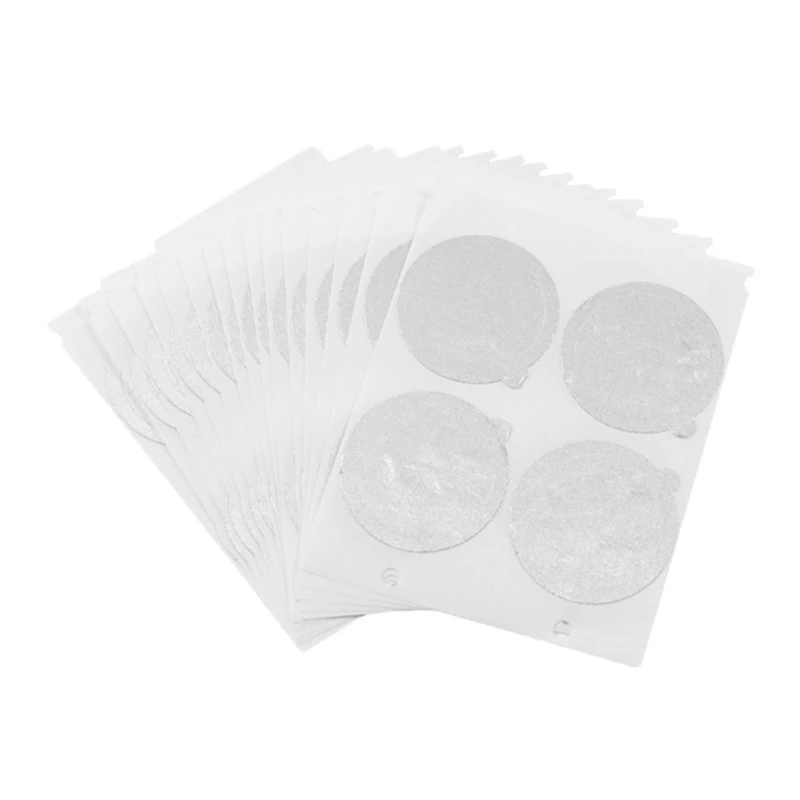 

100Pcs Adhesive Aluminum Foil Lids Seals Stickers For Filling Disposable Empty Nespresso Coffee Pod Reusable Cover 37Mm