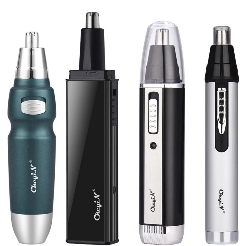 

Cordless Nose Hair Trimmer Multifunction Ear Eyebrow Trimmer USB Rechargeable Face Hair Cutter Removal Razor Unisex Grooming Kit