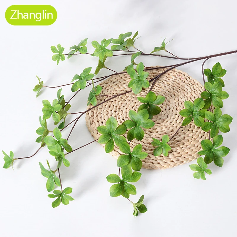

5pcs Artificial plant Japanese horse drunk wood floor potted indoor window decoration fake flower greenery landscape tree branch