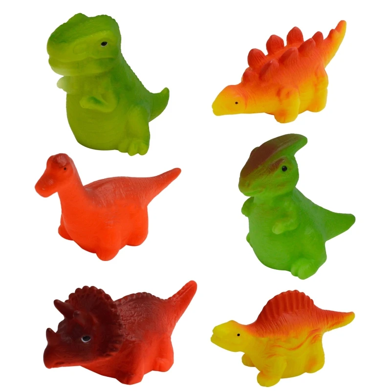 

LED Dinosaur Bath Toy Kids Swimming Pool Toy Floating Dino Cute Baby Shower Gift
