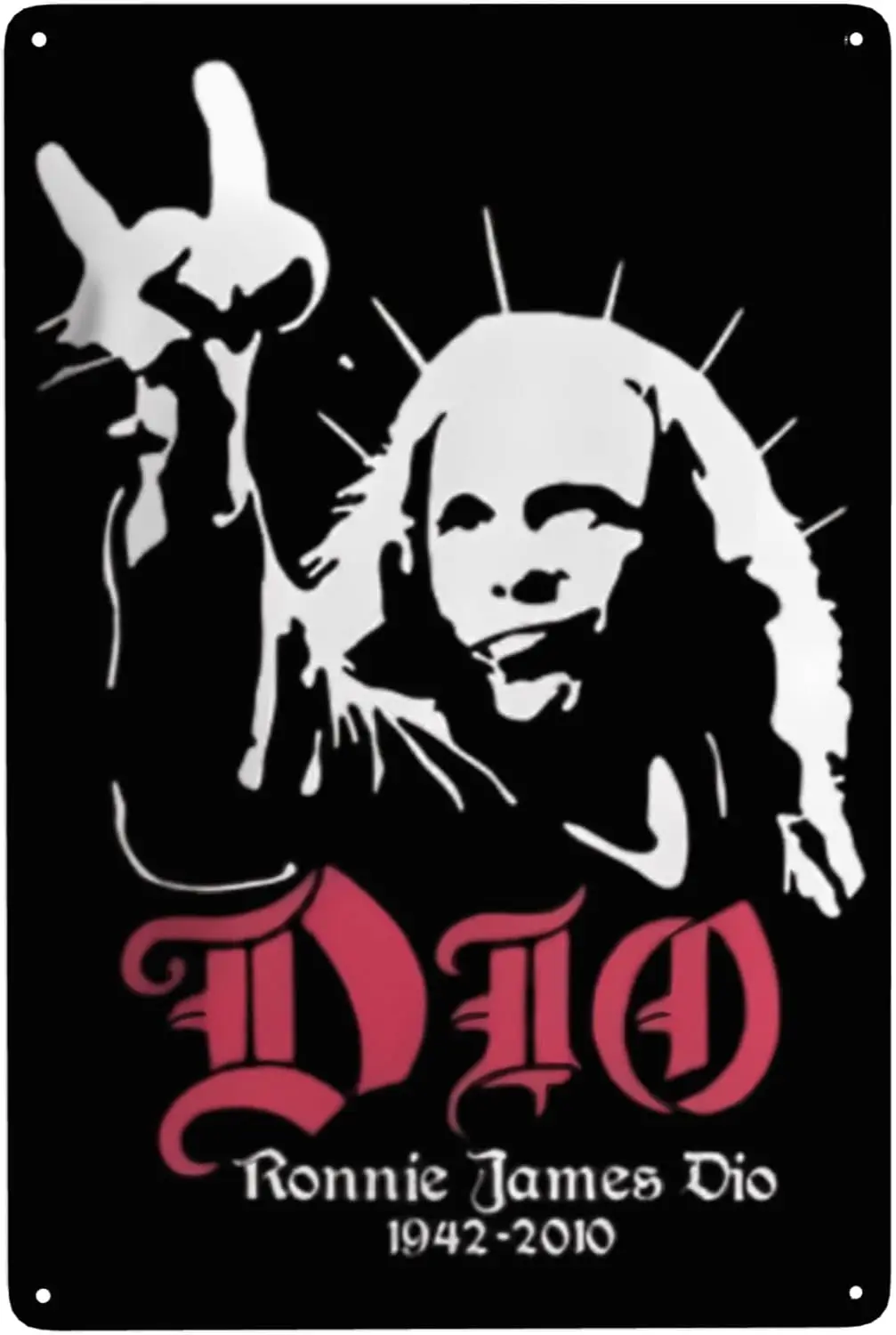 

d1, Ronnie Star Star Dio Металлическая вывеска Забавные жестяные вывески Настенная табличка Декор Винтажные кухонные вывески Настенный декор Человек Пещера Оловянная вывеска Yard Gar