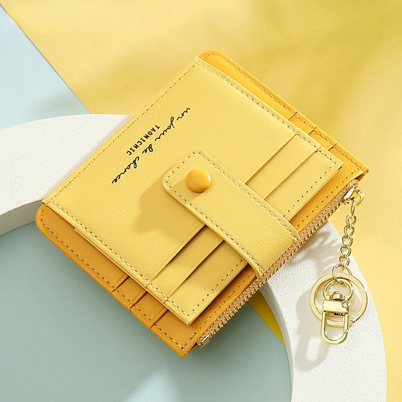 

Women Mini Ultra-slim Wallets PU Leather Credit Card Holder Female ID Bank Business Cardholders Cover Coin Bag Purses Carteras