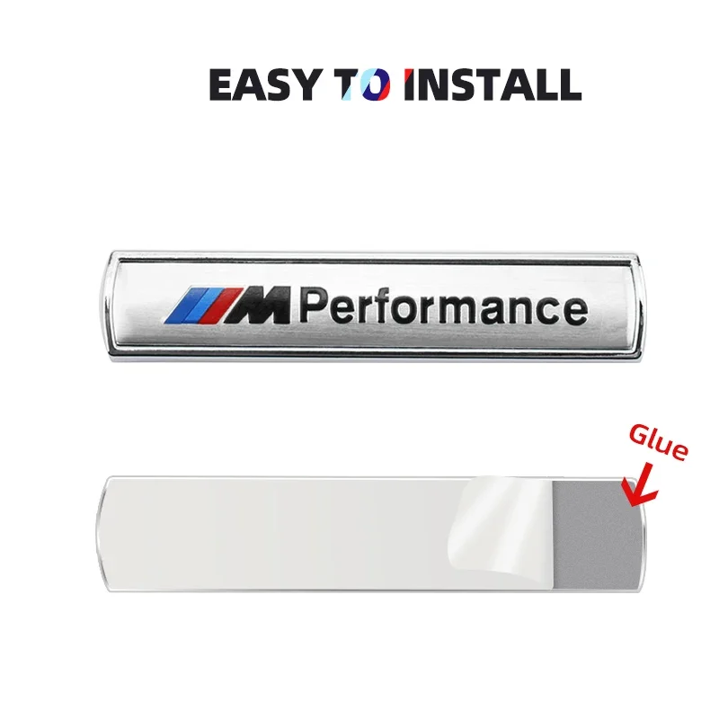 Металлическая эмблема бокового крыла M Performance наклейка на заднюю багажник