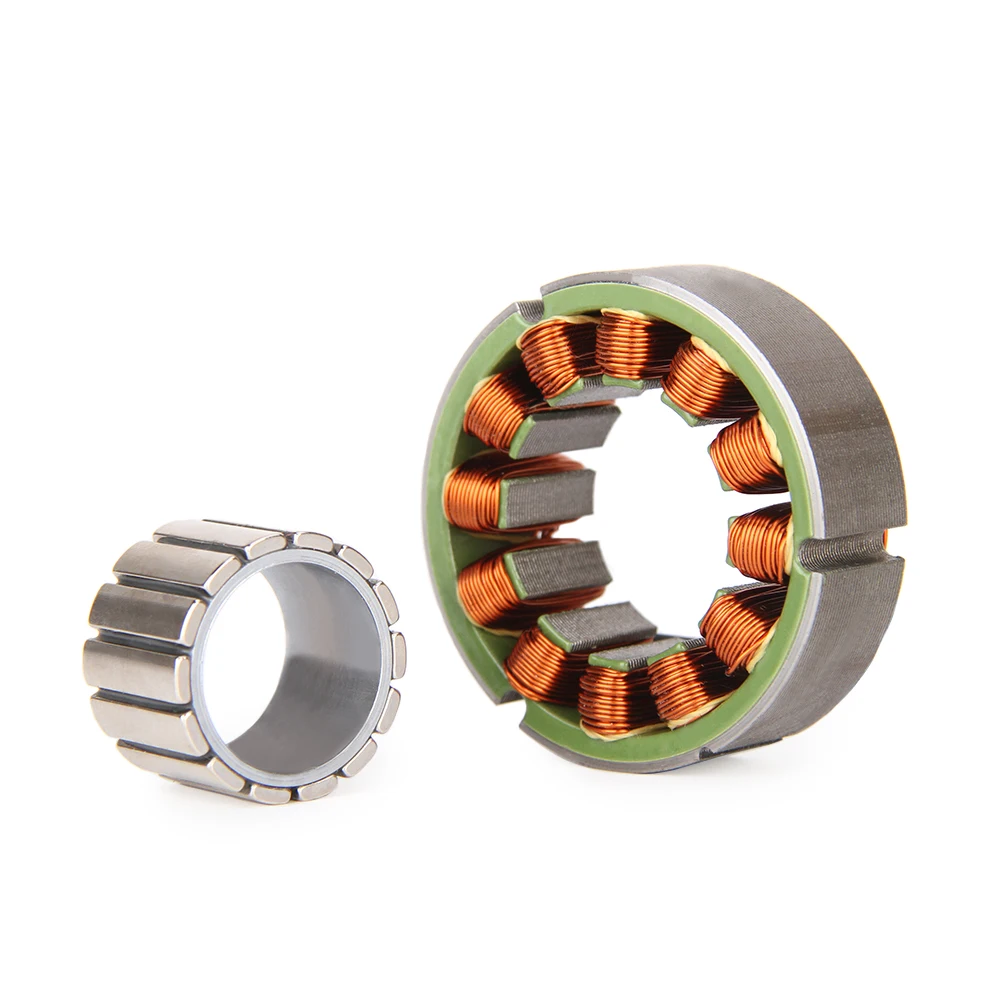 

24v 48v electric permanent magnet hollow frameless brushless servo robot motor