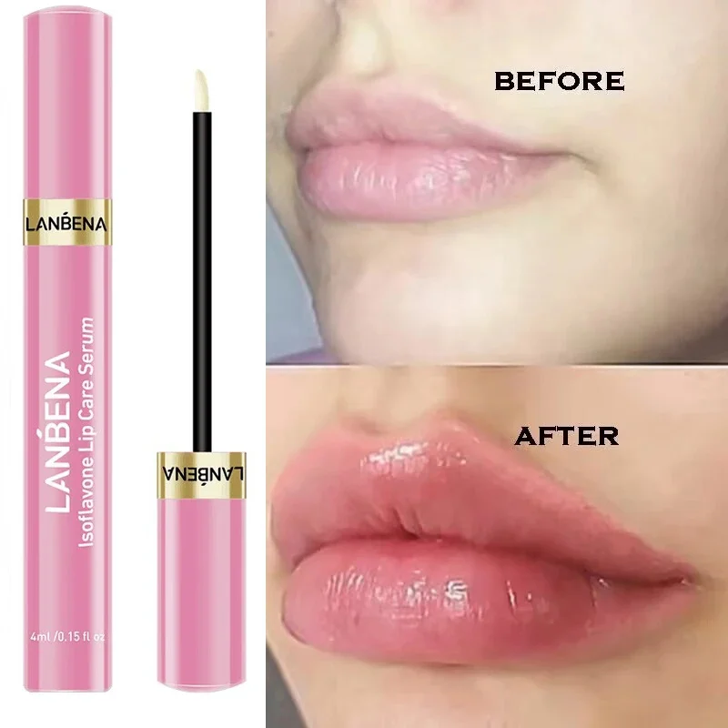 

Instant Volume Lip Plump Serum Gloss Moisturizing Fade Lip Lines Long Lasting Repair Dry Dull Dead Lip Skin Care Beauty Products