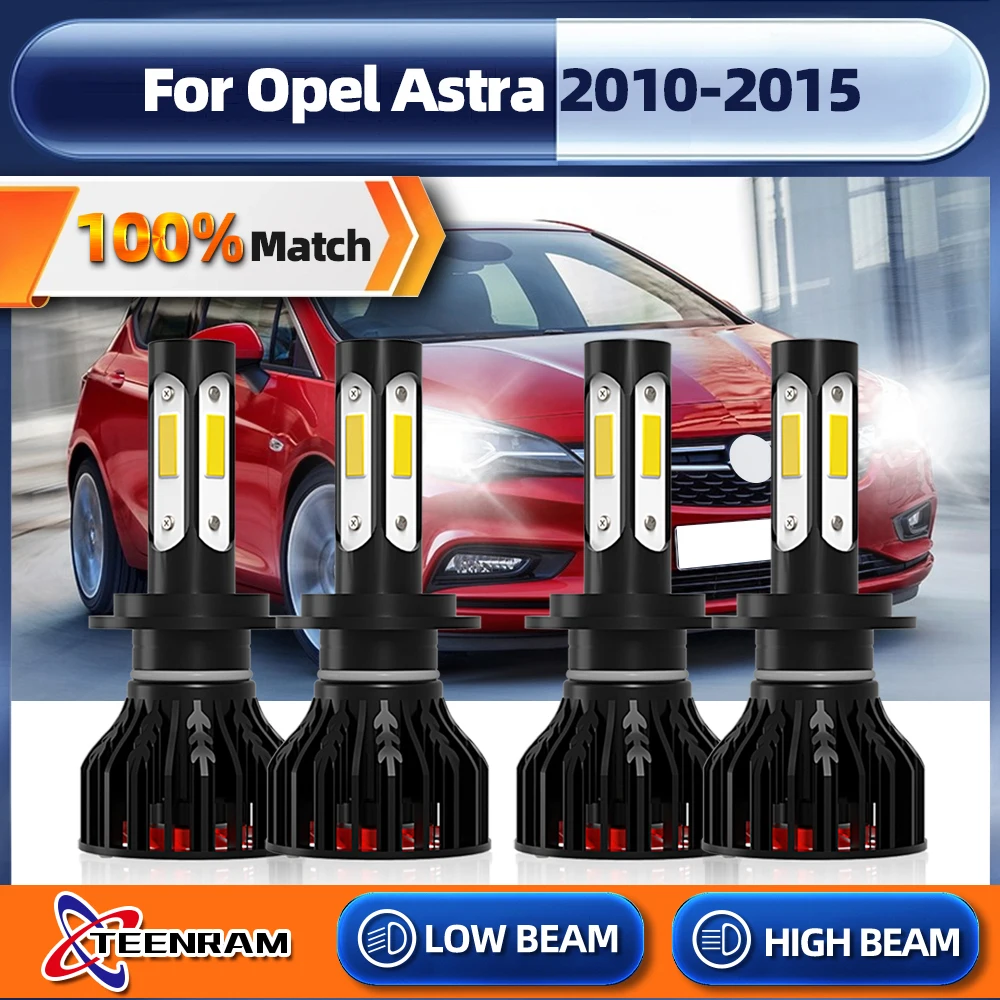 

240 Вт 40000LM H7 Canbus светодиодный фара турбо лампа 12 В 6000 К дальнего ближнего света автомобиля светильник для Opel Astra 2010 2011 2012 2013 2014 2015
