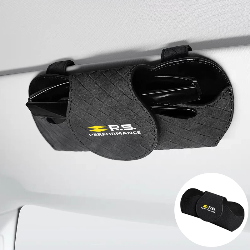 Автомобильный держатель для очков козырек солнцезащитных зажим хранения Renault QM6