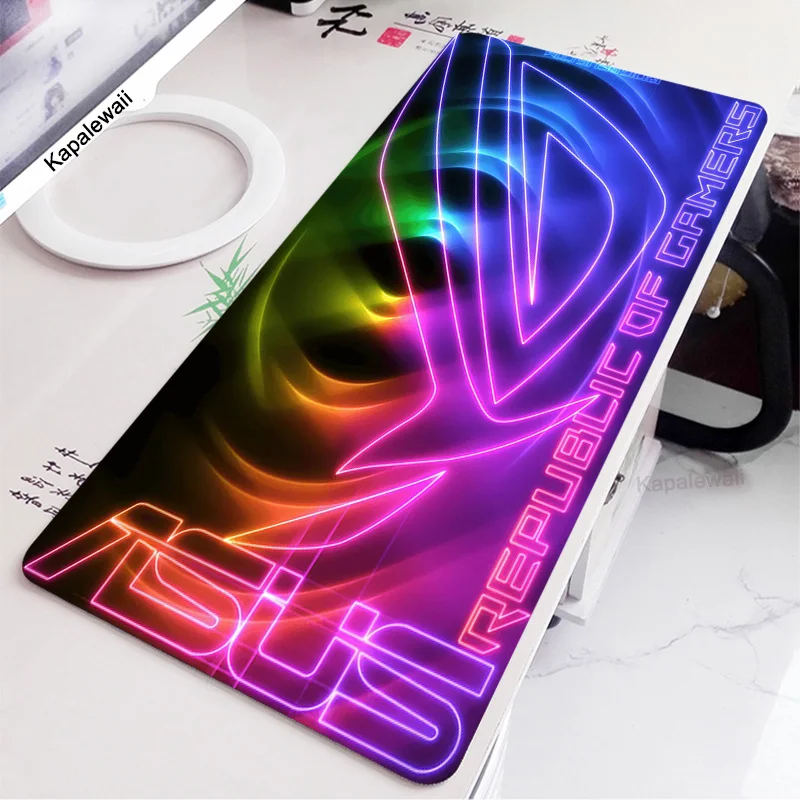 

Desk Mat Gaming Mouse Pad ASUS Large Mousepad Gamer Accessories XXL PC Computer Keyboard Desk Pad Big Anti-slip Natural Rubber