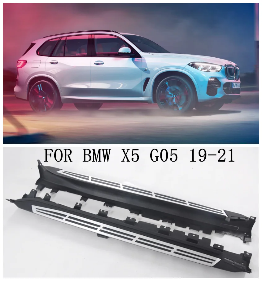

Car Running Boards Auto Side Step Bar Pedals Brand New Nerf Bars Fits For NEW BMW X5 G05 2019-2021