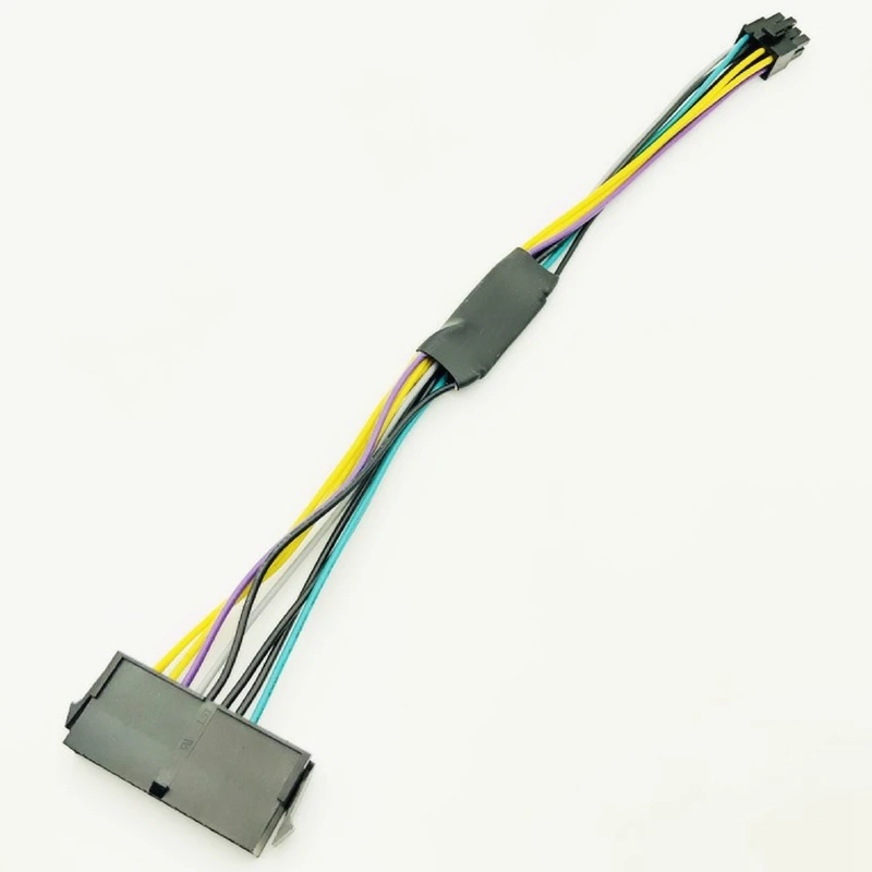5X24 Pin To 8 ATX PSU кабель адаптера питания для DELL Optiplex 3020 7020 9020 Precision T1700 12-дюймовый (30 см)