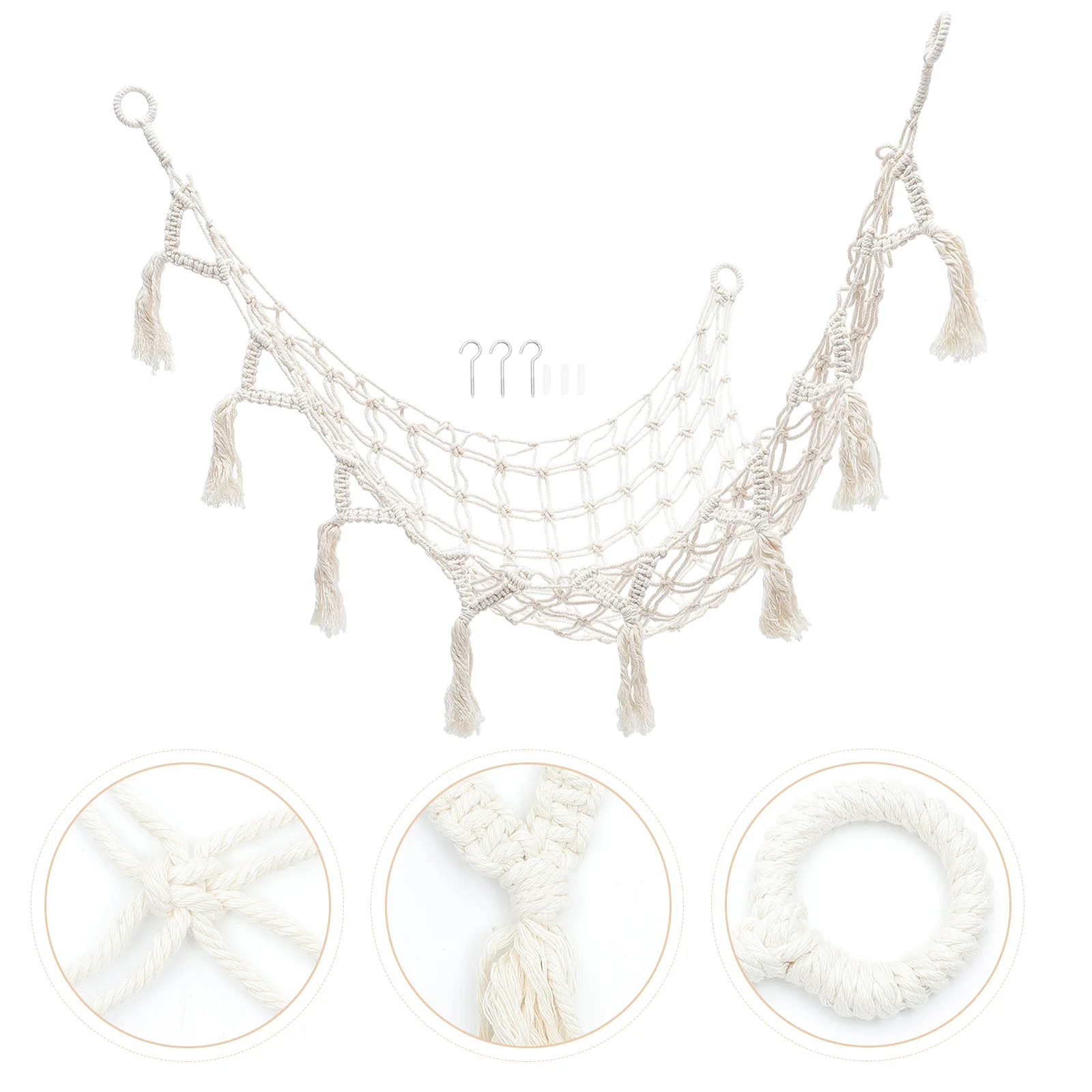 

Hammock Toy Stuffed Animal Net Storage Corner Plush Organizer Macrame Organizers Or Hanging Animals Toys Wall