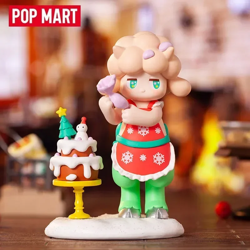Фото POP MART Satyr Rory Cozy Winter Series: Модные игрушки-сюрпризы в закрытых коробках, коллекционные фигурки, подарок-сюрприз №2