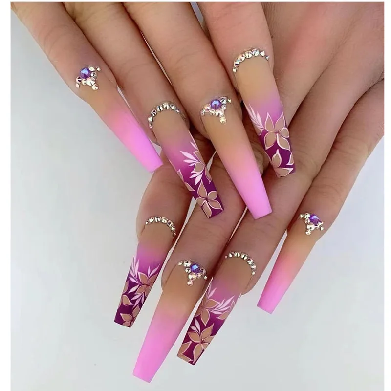 

Diamond Wear Nail Polish Sticker Removable High-end Exquisite Nail Polish Patch Fake Nails