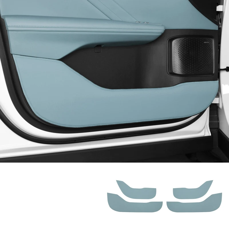 Для Changan Deepal S05 2024-2026 автомобильный Стайлинг кожаная дверная защита от ударов боковая кромка пленка протектор наклейка аксессуары