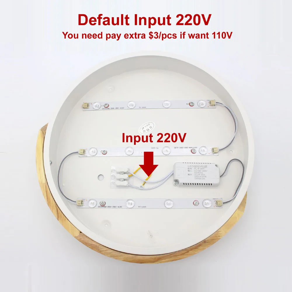 $22.81 Home Decorative Led Ceiling Lamps Nordic Wall Surface Mounted Wood Iron Led White Black Ceiling Light Plafonnier Lampa Sufitowa