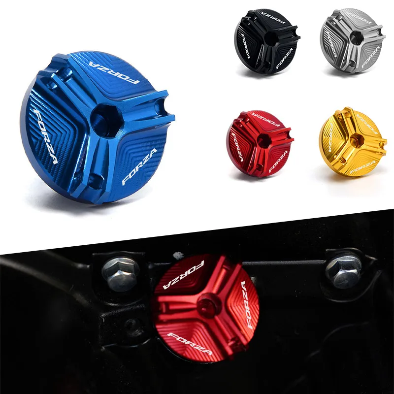 

For HONDA Forza 750 FORZA750 2020 2021 2022 Motorcycle Accessories M20*2.5 Tank Filler Screw Plug Engine Oil Filler Cap Cover