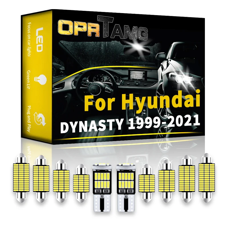 

OPRTAMG W5W T10 C5W Interior Light Signal Lamp For Hyundai DYNASTY 2006 2007 2008 2009 2010 2011 2012 2013-2022 Car Accessories