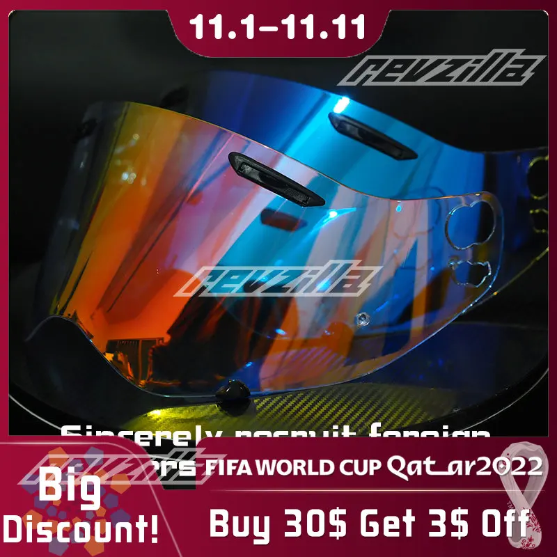 For TOUR-CROSS3 TX3 XD4 Motocross Detachable Rally Off-road Motorcyle Helmet Visors Shield Lens