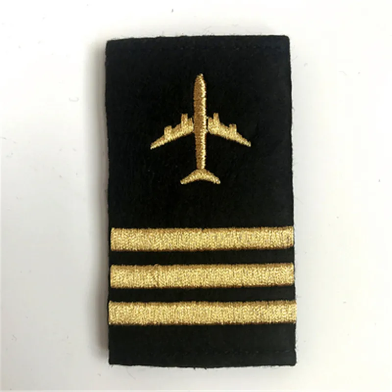 Индийский Шелковый наплечный ремень с самолетом капитан авиакомпании армейские