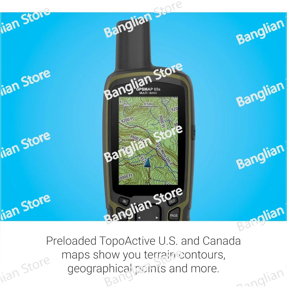 Ручное устройство с кнопочным управлением высотомером и компасом расширяющейся