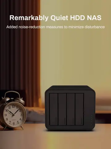 TERRAMASTER F4-424 Pro NAS Storage — 8-ядерный 8-поточный процессор Core i3, 16 ГБ оперативной памяти DDR5, сетевое хранилище (без дисплея)