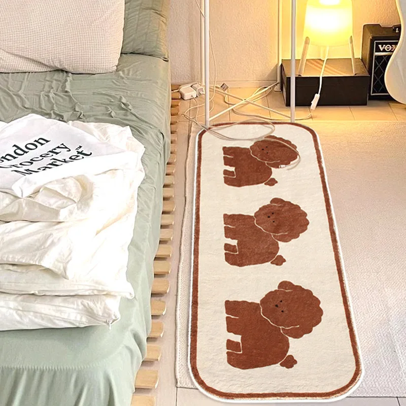 Плюшевый коврик для серфинга чтения собак бега пышный мягкий напольный ковер