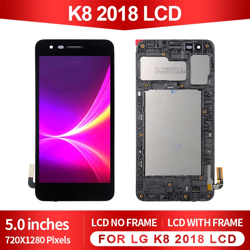 Новый Catteny 5 0 дюймов для LG K8 2018 ЖК-дисплей с сенсорной панелью дигитайзера X210am x210ma