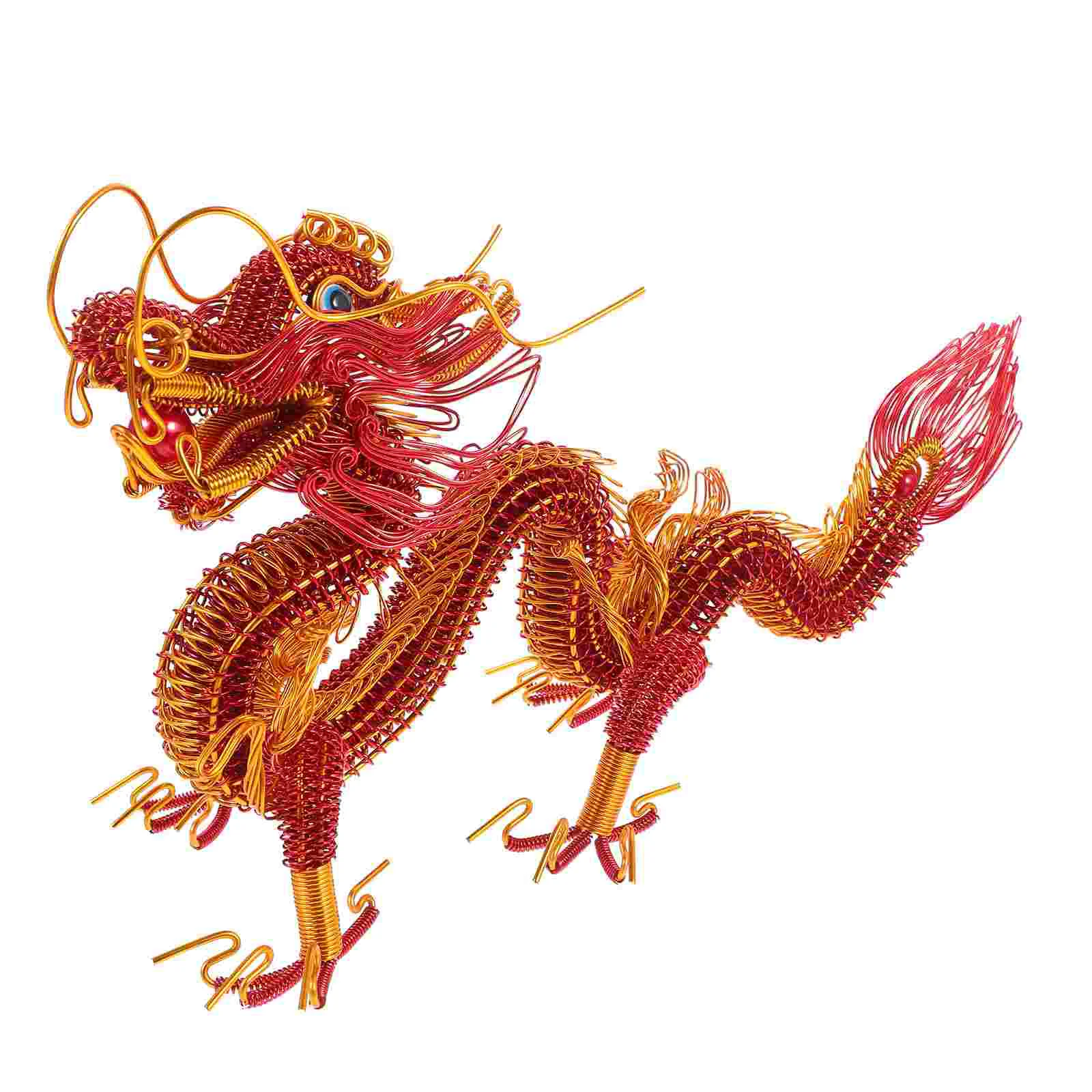 

Office Decor Chinese Auspicious Dragon Decoration Modeling Sculpture Figurine Desktop Decors