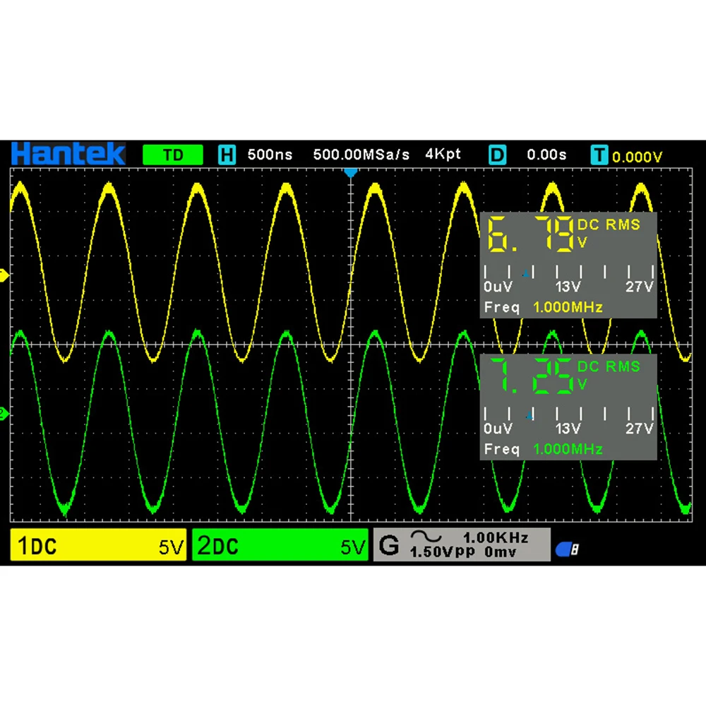 Осциллограф Hantek DSO2C10 DSO2C15 DSO2D10 DSO2D15