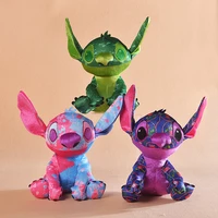 20cm disney limited edition lilo stitch graffiti plush stuffed toys kawaii cartoon anime plush toy dolls kids birthday gifts