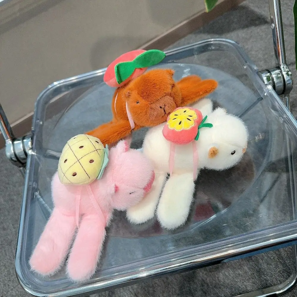 Забавные плюшевые браслеты с капибарой мультяшные мягкие куклы животное