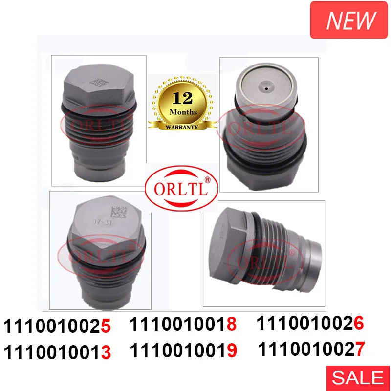 

New 1110010013 1110010019 Common Rail Fuel Pressure Relief Valve 1110010027 1110010025 1110010018 1110010026 for BOSCH