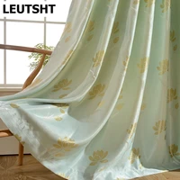 modern curtains for living dining room bedroom simple cationic jacquard curtain japanese home decor