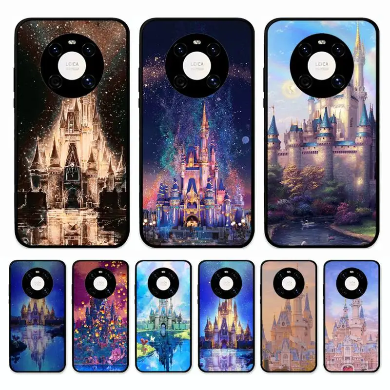 

Disney Castle Phone Case for Huawei Mate 20 10 9 40 30 lite pro X Nova 2 3i 7se