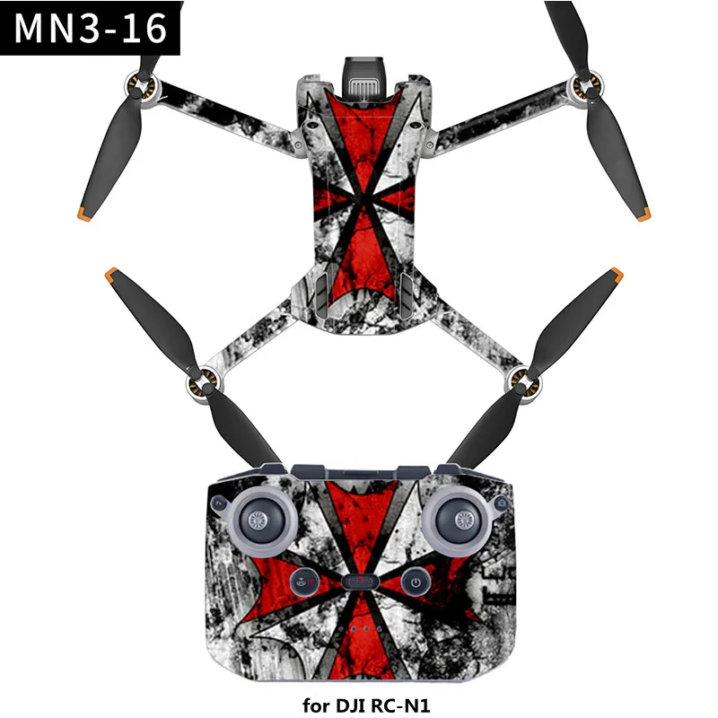 

for DJI Mini 3 Pro Sticker Drone Body RC-N1 Remote Controller Waterproof Anti-Scratch Film Protection PVC Sticker Accessories