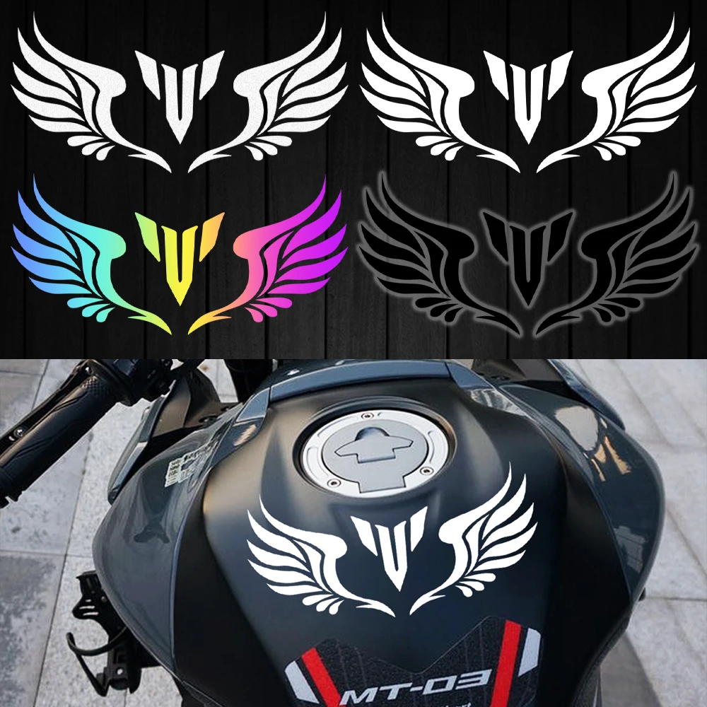Светоотражающие мотоциклетные стикеры Angel Wing топливный бак лобовое стекло шлем