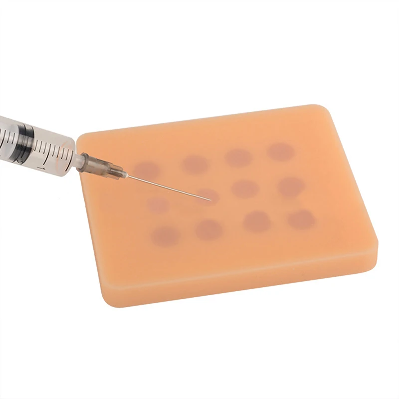 

1PC Intradermal Injection Training Pad for Nurse, Injection Training Pad for Medical Student, Artificial Skin-Like Practice Pad