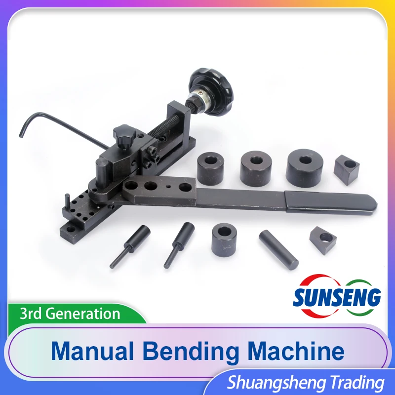 

Bending Machine Manual Bender S/N:20012 Three Generations Universal Bender Update Bend Machine Folding Angle Curved Circle