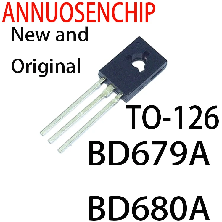 

100 шт. Новый и оригинальный BD679 BD680 TO-126 100% новый импорт и Бесплатная доставка Лучшее качество BD679A BD680A