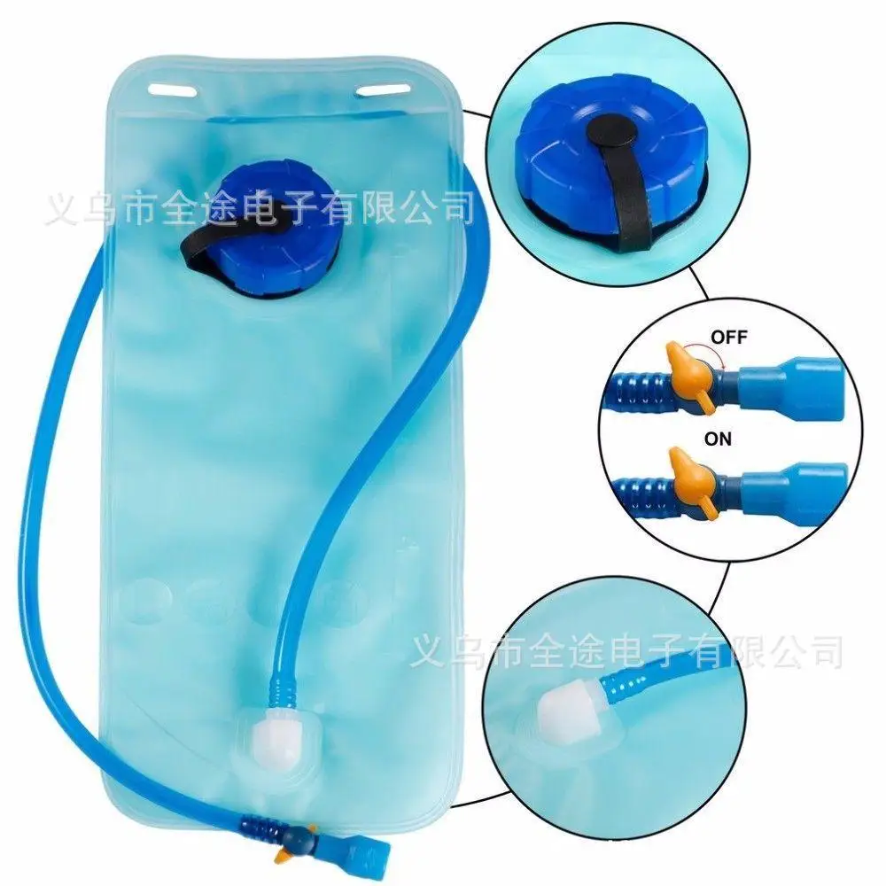 

Portable 2L Bicycle Riding Outdoor Water Bag Travel Hiking Water Bladder Camp Cooking Supplies