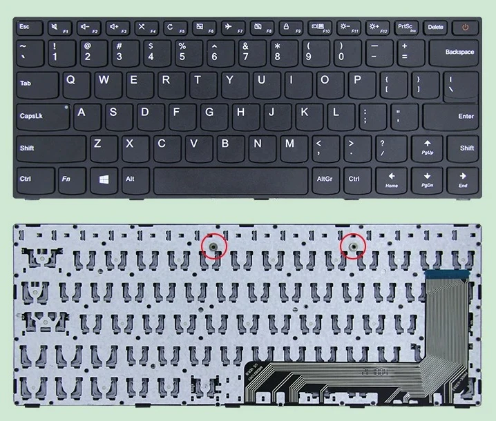 Фото Клавиатура для Lenovo IdeaPad 310 110-14ISK 110-15ISK 310-15ISK IKB, английская раскладка №1