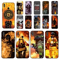 maiyaca firefighter heroes fireman phone case for huawei honor 10 i 8x c 5a 20 9 10 30 lite pro voew 10 20 v30