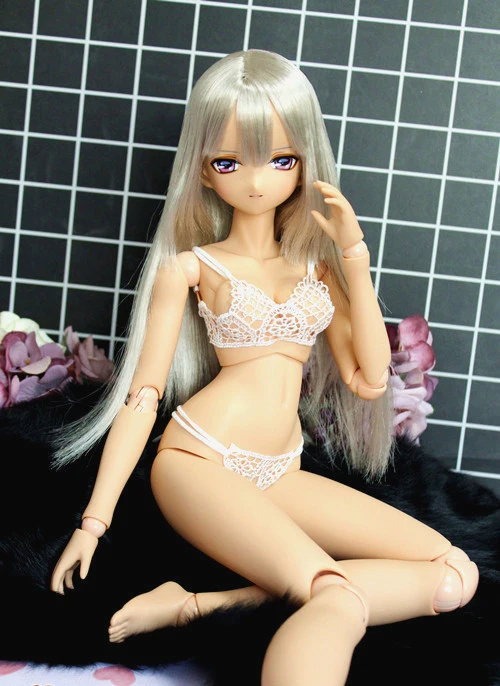Женская игрушка ручной работы 1/3 DD 1/4 MDD MSD кукла BJD/SD Кукла Одежда белое кружевное