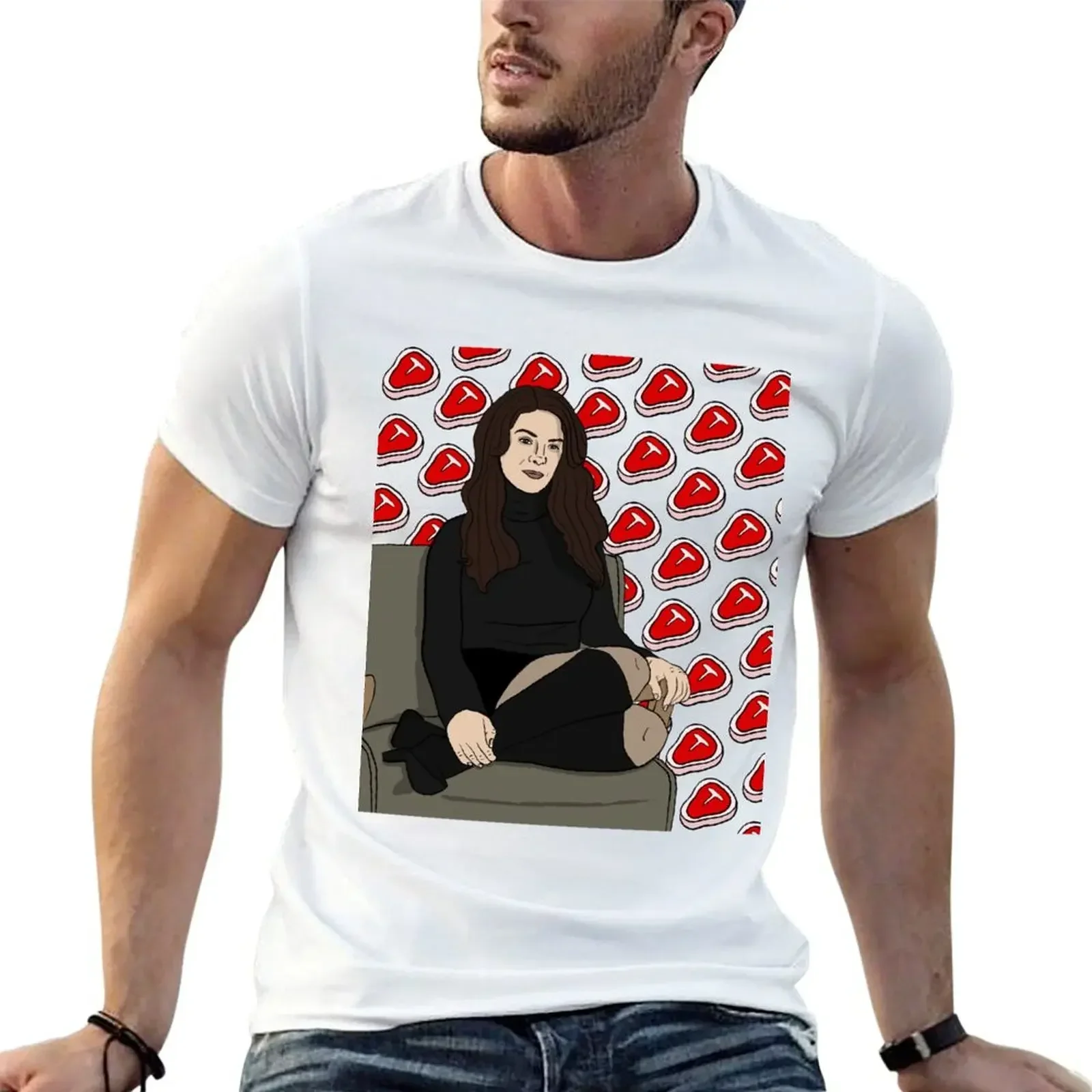 Футболка Gloria однотонные спортивные белые мужские футболки с рисунком для