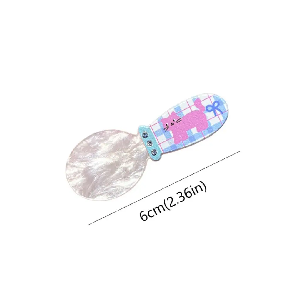 Креативный боковой зажим милая ложка вилка шпилька для волос собака кошка щенок