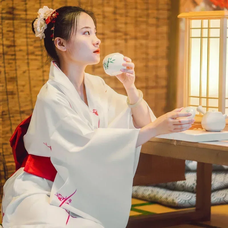 Кимоно женские 2023 японское кимоно кардиган рубашка для косплея блузка японская