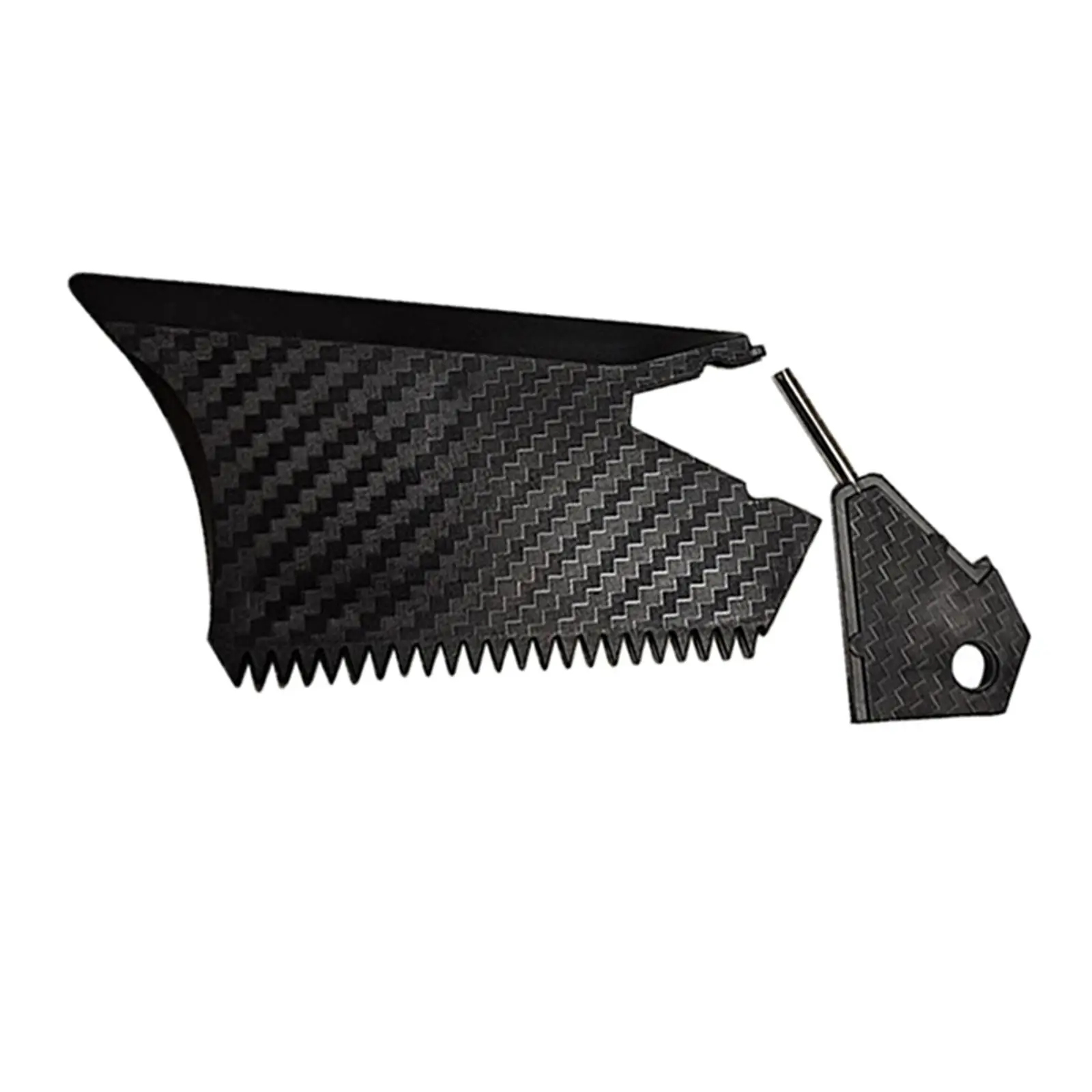 Доска для серфинга восковая расческа инструмент очистки воска черный с