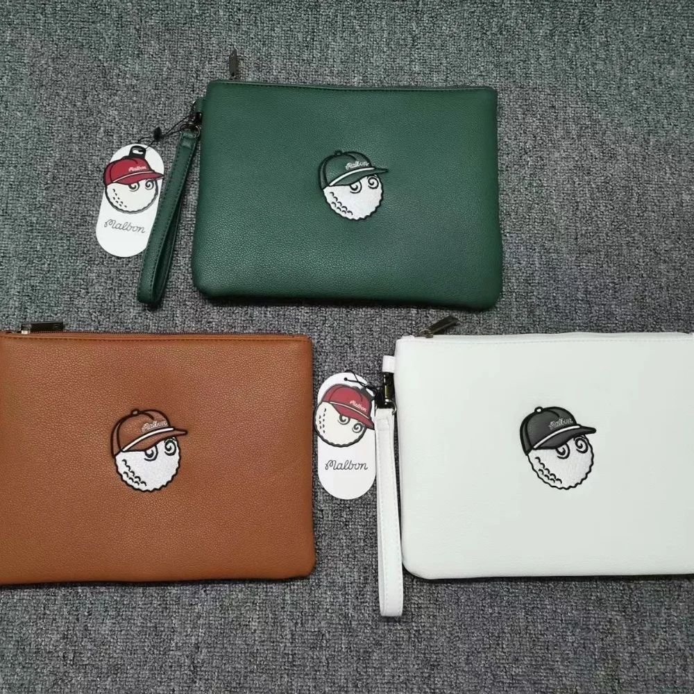 New Golf Coin Key Case Fashion Men's and Women's Casual Bags Zipper Cell Phone Sundries Bag